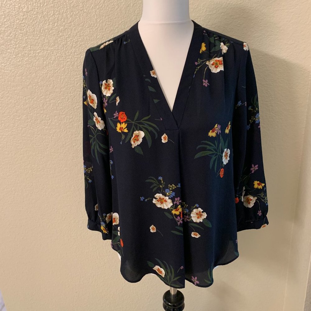 Vince Camuto Marli Floral Blouse
